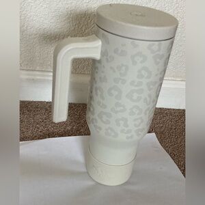 Hydro Flask White and Gray Tumbler